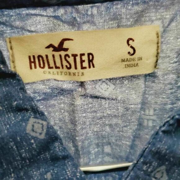 Hollister Mens Button Down Shirt S - Picture 4 of 6